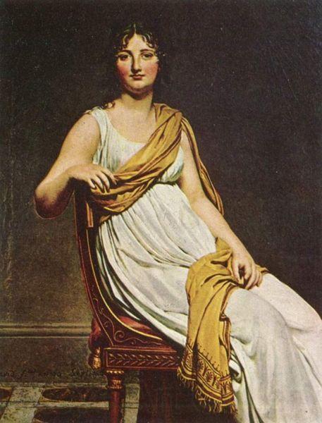 Jacques-Louis  David Portrait of Madame de Verninac France oil painting art